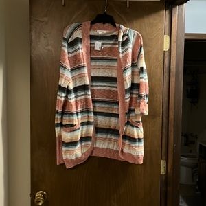 Maurice’s striped cardigan